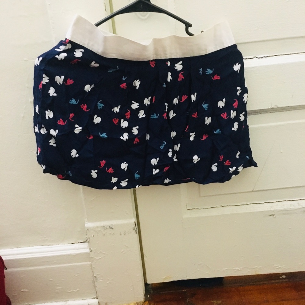Floral Mini Skirt